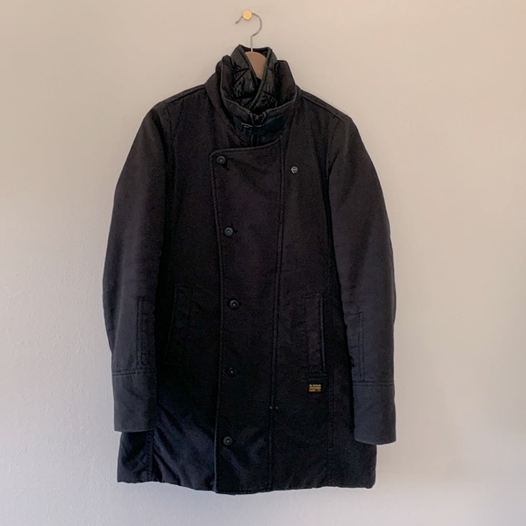G-Star Raw Black Coat - Picture 3 of 17
